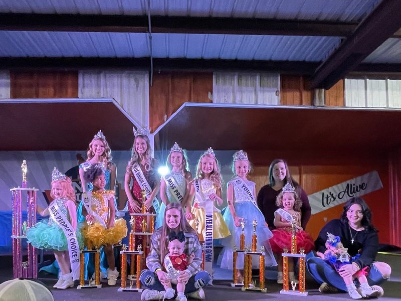 The 2022 Miss Union County Fair royalty.